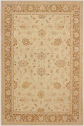 handmade Traditional Kafkaz Beige Lt. Brown Hand Knotted RECTANGLE 100% WOOL area rug 9 x 12